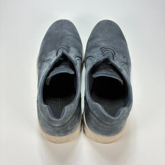 ECCO S Lite Hybrid Dark Gray Apron Toe Tie Oxford Shoes Comfort Men’s Size 8.5 - Picture 5 of 10